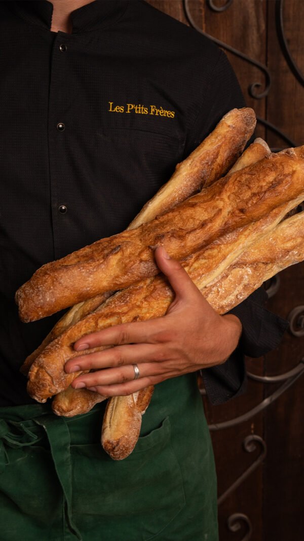 Baguette Tradition Française Label Rouge Graine au Levain - Boulangerie Les P'tits Frères