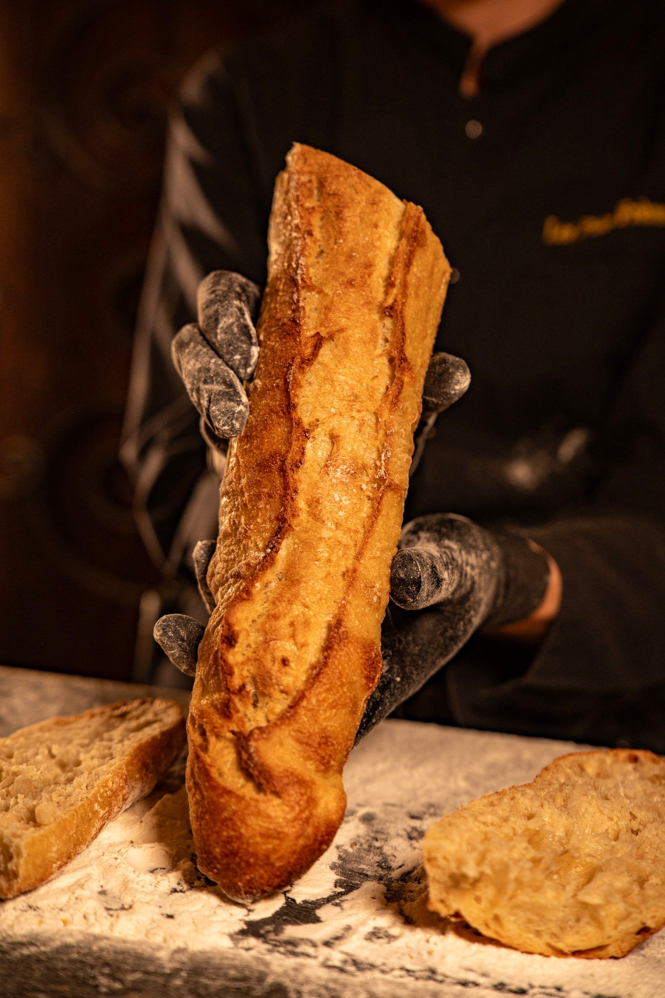 Baguette tradition au levain naturel et bio
