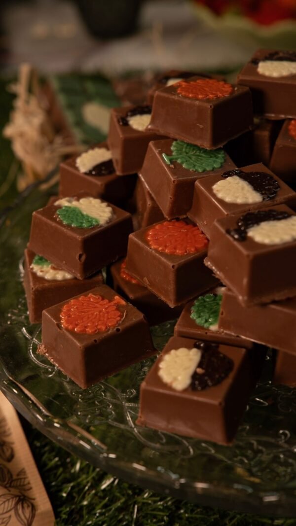 Carreaux de Chocolat Fourrés Personnalisés